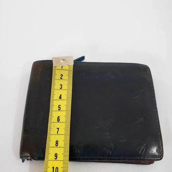 Vintage Fossil Leather Card Wallet - Picture 6 of 7